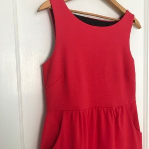 Banana Republic Coral Red Dress